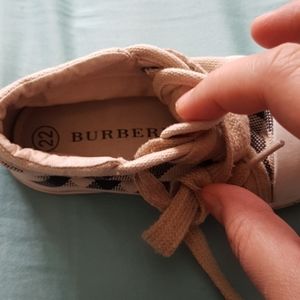 Burberry toddlers shoes